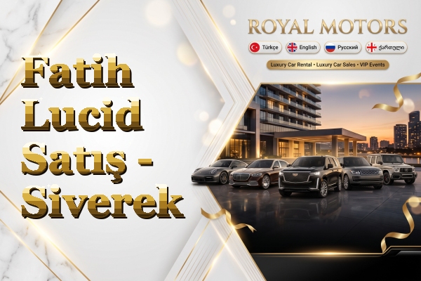 Fatih Lucid Satış - Siverek
