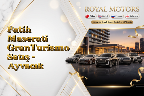 Fatih Maserati GranTurismo Satış - Ayvacık