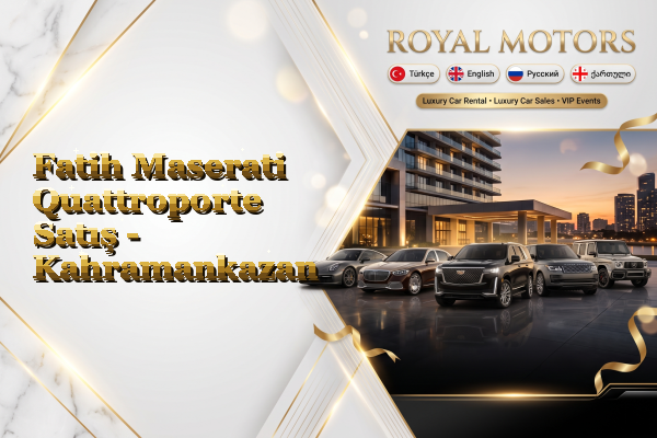 Fatih Maserati Quattroporte Satış - Kahramankazan