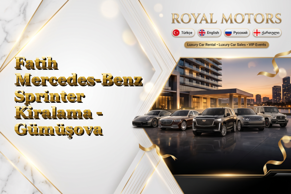 Fatih Mercedes-Benz Sprinter Kiralama - Gümüşova