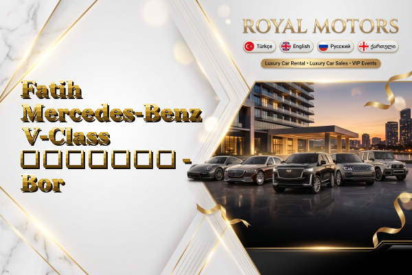 Fatih Mercedes-Benz V-Class გაყიდვა - Bor