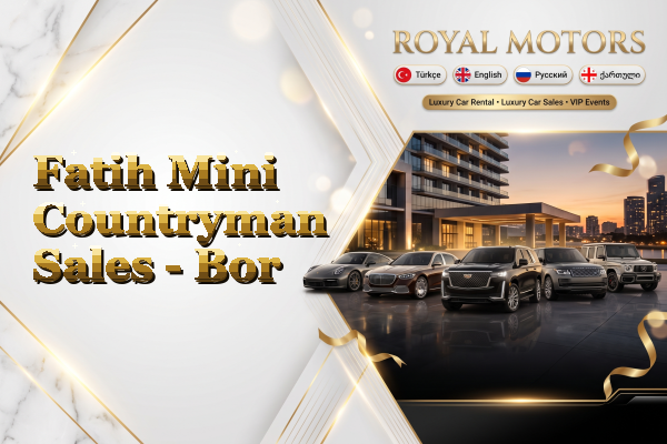 Fatih Mini Countryman Sales - Bor