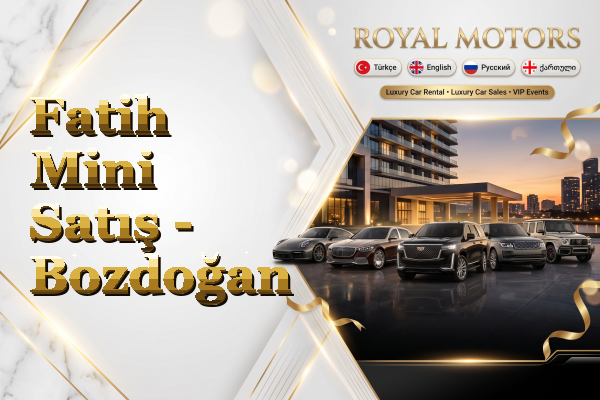 Fatih Mini Satış - Bozdoğan