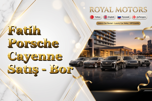 Fatih Porsche Cayenne Satış - Bor