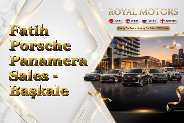 Fatih Porsche Panamera Sales - Başkale