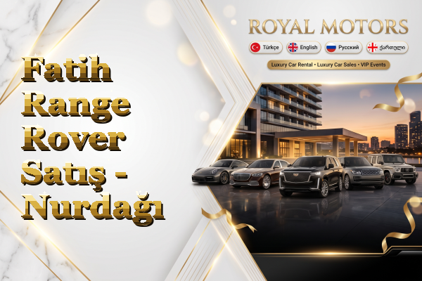 Fatih Range Rover Satış - Nurdağı