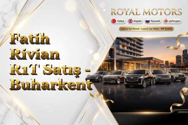 Fatih Rivian R1T Satış - Buharkent