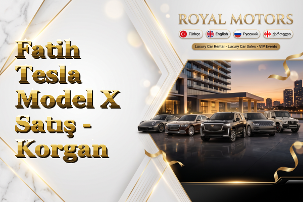Fatih Tesla Model X Satış - Korgan
