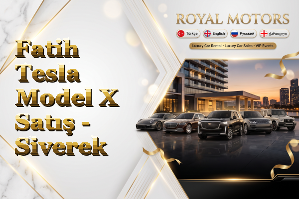 Fatih Tesla Model X Satış - Siverek