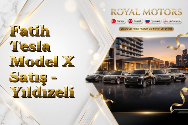 Fatih Tesla Model X Satış - Yıldızeli