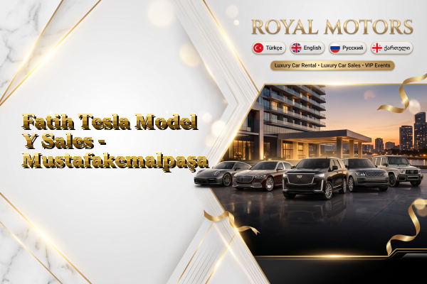 Fatih Tesla Model Y Sales - Mustafakemalpaşa