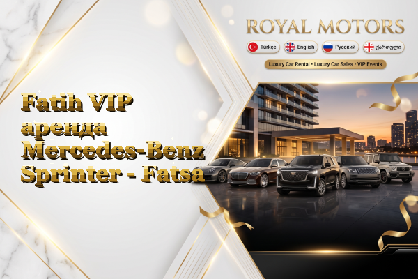 Fatih VIP аренда Mercedes-Benz Sprinter - Fatsa