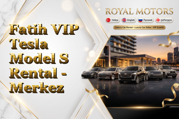 Fatih VIP Tesla Model S Rental - Merkez