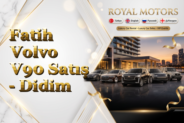 Fatih Volvo V90 Satış - Didim