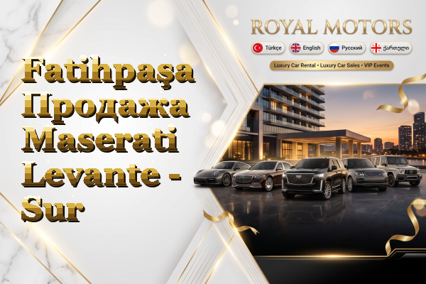 Fatihpaşa Продажа Maserati Levante - Sur