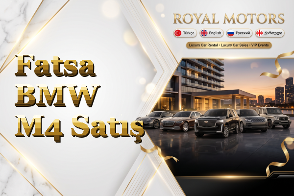 Fatsa BMW M4 Satış