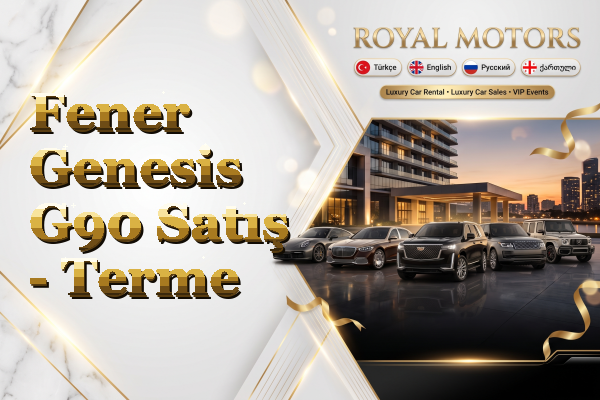 Fener Genesis G90 Satış - Terme