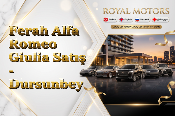 Ferah Alfa Romeo Giulia Satış - Dursunbey