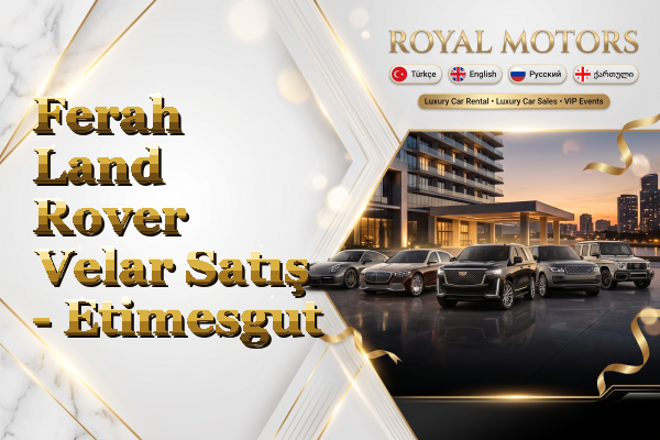 Ferah Land Rover Velar Satış - Etimesgut