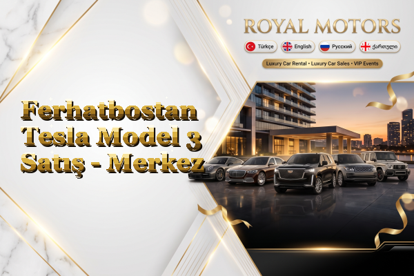 Ferhatbostan Tesla Model 3 Satış - Merkez