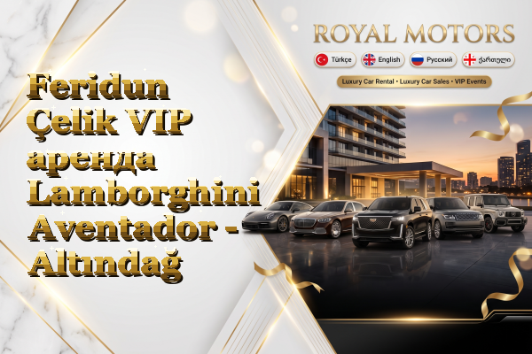 Feridun Çelik VIP аренда Lamborghini Aventador - Altındağ