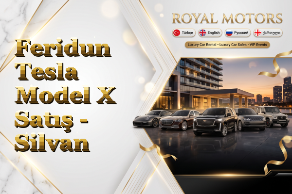 Feridun Tesla Model X Satış - Silvan