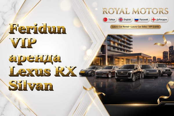 Feridun VIP аренда Lexus RX - Silvan