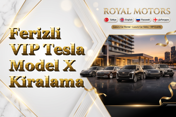 Ferizli VIP Tesla Model X Kiralama