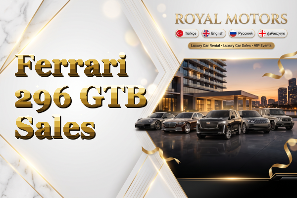 Ferrari 296 GTB Sales