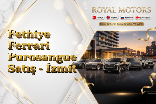 Fethiye Ferrari Purosangue Satış - İzmit