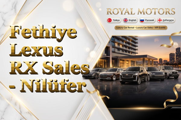 Fethiye Lexus RX Sales - Nilüfer