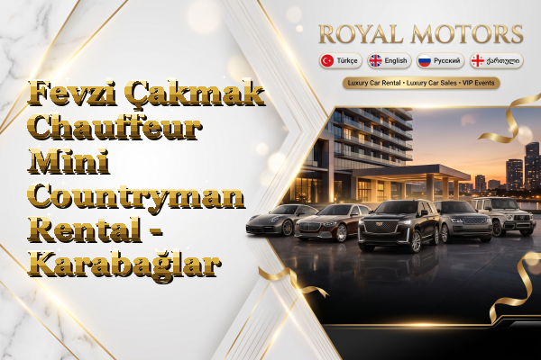 Fevzi Çakmak Chauffeur Mini Countryman Rental - Karabağlar