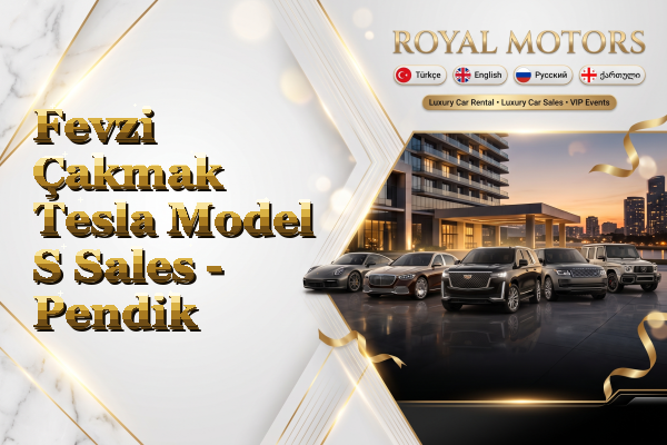 Fevzi Çakmak Tesla Model S Sales - Pendik