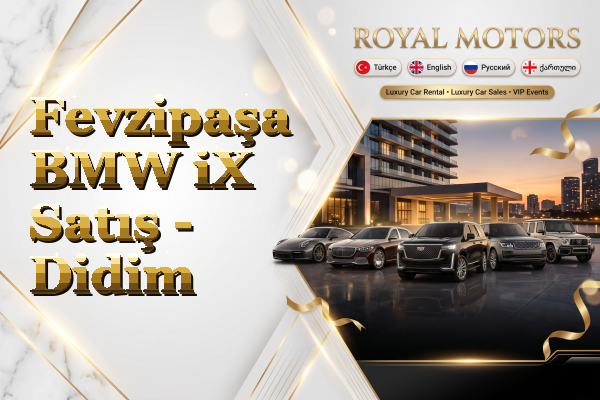 Fevzipaşa BMW iX Satış - Didim