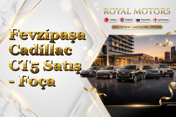 Fevzipaşa Cadillac CT5 Satış - Foça
