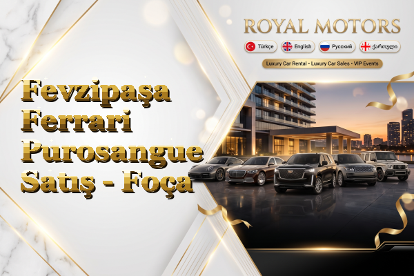 Fevzipaşa Ferrari Purosangue Satış - Foça