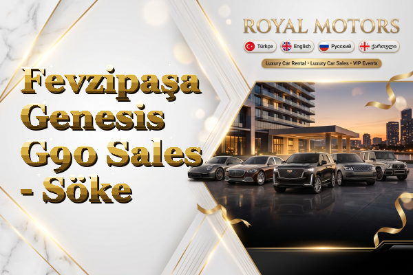Fevzipaşa Genesis G90 Sales - Söke