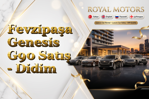 Fevzipaşa Genesis G90 Satış - Didim