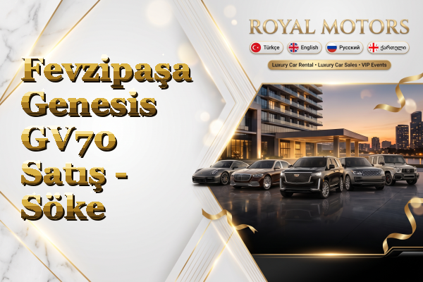 Fevzipaşa Genesis GV70 Satış - Söke