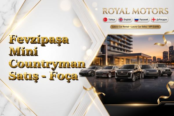 Fevzipaşa Mini Countryman Satış - Foça