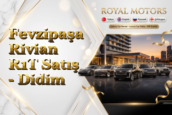 Fevzipaşa Rivian R1T Satış - Didim