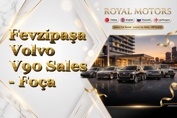 Fevzipaşa Volvo V90 Sales - Foça