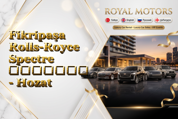 Fikripaşa Rolls-Royce Spectre გაყიდვა - Hozat