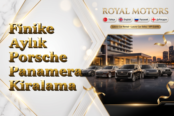 Finike Aylık Porsche Panamera Kiralama