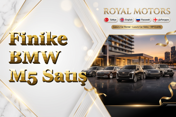 Finike BMW M5 Satış