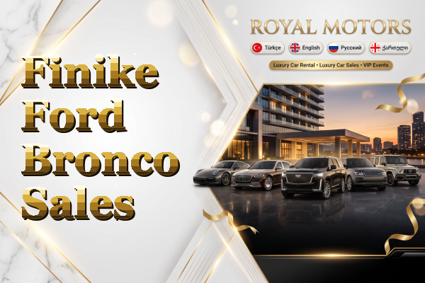 Finike Ford Bronco Sales
