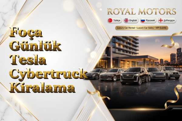 Foça Günlük Tesla Cybertruck Kiralama