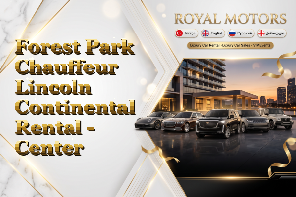 Forest Park Chauffeur Lincoln Continental Rental - Center