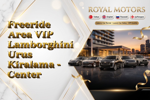 Freeride Area VIP Lamborghini Urus Kiralama - Center