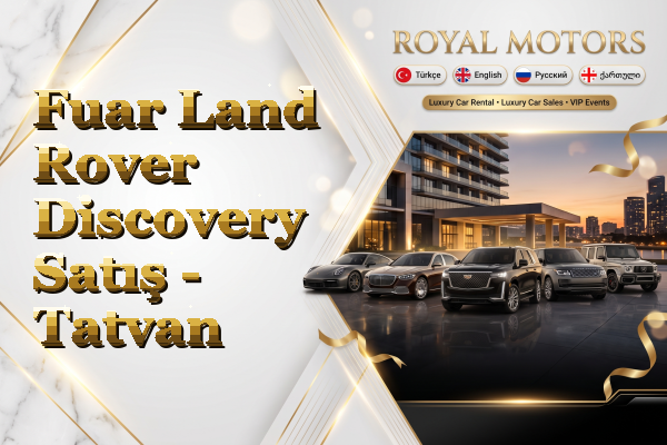 Fuar Land Rover Discovery Satış - Tatvan